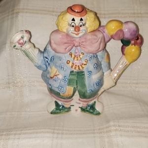 Flowers, Inc. Balloons Clown Tea Pot